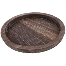 Candle Holders Round Coffee Table Tray Trays Storage Dinner Decor Fruit Creative Holder Ornament