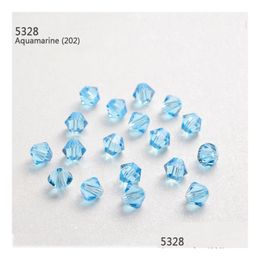 Loose Gemstones Roviski Element 1440Pcs/Lot 2.5Mm Colours Rhombus Diamond Crystal Bead Throught Hole Gemstone For Jewellery And Dhgarden Dhvfb