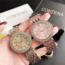 Wristwatches Top Brand Luxury Bracelet Watches Gold Bangle For Women Fashion Geometric Quartz Clock Ladies Wrist Watch Zegarek Damski 230911