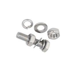 Fasteners & Hardware Stainless steel hexagon bolt nut spring ring Support customization Purchase please contact