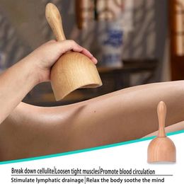 Full Body Massager Wood Cupping Therapy Massage Cup Sculpting Anti-Cellulite Tools Lymphatic Drainage For Maderoterapia Kit337a