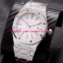 11 Style New Luxury Watch Men 39mm 15202BA OO 1240BA 01 2 Pointer Automatic movement Stainless Steel Watch Watches Wristwatch167Q