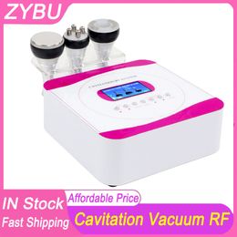 40K Radio Frequency Slimming Machine Multipolar Ultrasonic Cavitation 3in1 Cellulite Removal Vacuum Weight Fat Loss Beauty Equipment Body Shaping Sculpting Lift