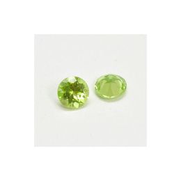 Loose Gemstones 200Pcs/Lot High Quality 100% Natural Peridot Round 2.5Mm-M Brilliant Cut Gemstone For Gold Sier Jewellery Makin Dhgarden Dh6Vg