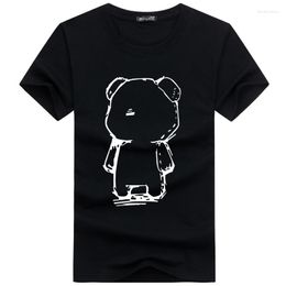 Men's T Shirts For Men Summer Fashion Anime Short Sleeve Tees Y2k Tops Harajuku Graphic O-neck Daily Oversized Streetwear