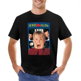 Men's Polos Home Alone T-Shirt Aesthetic Clothes Blank T Shirts Fitted For Men