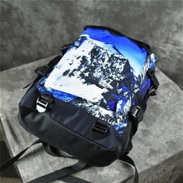 Fashion luxury Bags Men Women designer Backpacks Outdoor Sport Backpack School Bag For snow mountain map backpack Bag201S