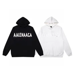 Men's Plus Size Hoodies & Sweatshirts New AOP jacquard letter knitted sweater in autumn / winter acquard knitting machine e Custom jnlarged detail crew neck cotton 55G45