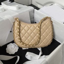 Counter Quality Hobo Handbag 23.5cm Designer Underarm Bags Lambskin Shoulder Bags With Box ZC0001