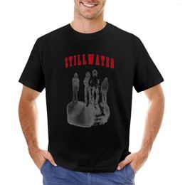Men's Polos Stillwater Band Movie Still Water T-Shirt Oversized T Shirts Blank Mens Big And Tall