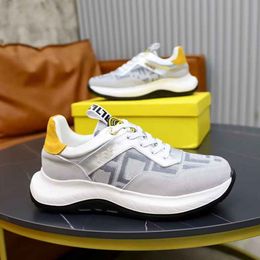 Famous Brand Flow Sneakers Shoes Mesh Leaher Skateboard Walking Force Run Sports Mens Dress Wedding Party Casual Low Top Trainers EU38-45 With Box