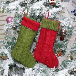 Christmas Decorations Stocking Kid Gift Bag Xmas Sock Candy Tree Pendant Ornament Party Decoration Vt0626 Drop Delivery Home Garden Fe Dhkjs