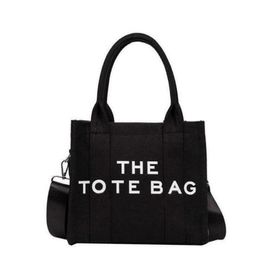 Marc Designer Bag Tote Women Casual Large Capacity Handbag Fashion Beach Canvas Crossbody Bags Luxury Brand Shoulder Bag Wallet J0263Z