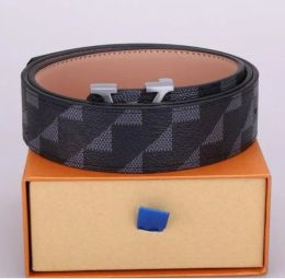Millionaire luxury designer belts Gbuckle fashion leather women's belt men's letter double Daikin classic 105-120cm