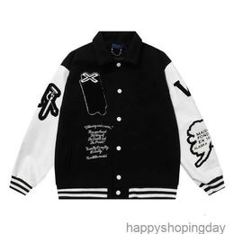 2023 Baseball Jacket Lois Green Yellow White Designer Mens Jackets Varsity Animal Letter Towel Embroidery Floral Baseball Jacket Couples Women Coat Outweariw0g