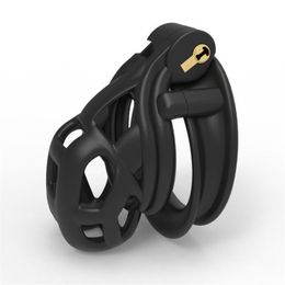 Massage V6 Set 3D Printed Boa Cage Male Chastity Device Double-Arc Cuff Penis Ring Cock Belt Adult Sex Toys230g