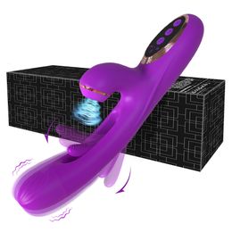 Adult Toys Rabbit Patting Dildo Vibrator for Women Clitoris Nipple Sucking Stimulator Vagina Massager Female Sucker Adults Sex Toy 230911