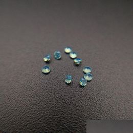 Loose Diamonds 208/3 High Temperature Resistance Nano Gems Facet Round 0.8-2.2Mm Light Chrysoprase Bluish Green Synthetic Ge Dhgarden Dhecc