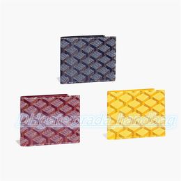 with box Latest Genuine Leather short wallet Purse card holder designer Luxurys classic cardholder Men Women's Wallets Holder267c