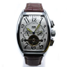 Men Luxury Brand Dress Leather Strap Automatic Mechanical Watches Date Business Military Design Male Clock man Wristwatches Relogi284c