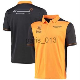 Others Apparel F1 Team Uniform 2023 New Racer T-Shirt Men's Short Sleeve Lapel Racing Suit Shirt The same style can be Customised x0912
