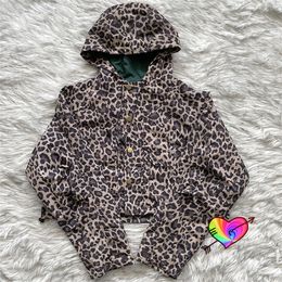 Mens Jackets Short Body Kapital Kountry Jacket Men Women Allover Print Leopard Thick Heavy Fabric Japan Coats 230912