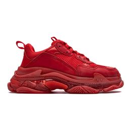 Designer-Turnschuhe 17FW Triple S Männer Frauen Freizeitschuhe Turnschuhe Plattform Klare Sohle Schwarz Weiß Rot Rosa Royal Neon Grün Herren Trainer Sport Sneaker Schuh 36-45 02