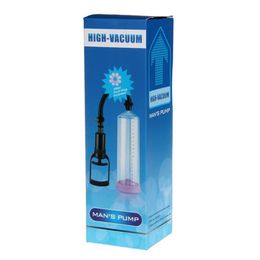 High Vacuum Man's Pump Penis Pump Penis Enlargement Penis Extension Extender Sex Toys Adult Product 268w