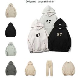 Designer essentail hoodie Knitting Sweaters for women Long Sleeve Ess Hoody Sweatshirts Knitted Top mens silica gel Suit pullover Lovers Clothing TRBH