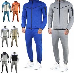 Men Tracksuit Designer sweatsuit womens mens track suit 3XL Thin Tech Fleece Spring Autumn joggers jacket Two Piece Set Sports Lon258A