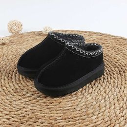 Kids Toddler Tasman Ii Slippers Tazz Baby Shoes Chesut Fur Slides Sheepskin Shearling Classic Ultra Mini Boot Winter Mules Slip-on Wool dgf