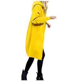 Women's Hoodies Sweatshirts Long Fashion Plus Size Casual Zip Up Tunic Hoodie Jackets With Pockets Elegant