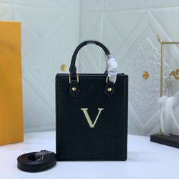 Mini Handbag Designer Women PETIT SAC PLAT Tote Bag Luxury Brand Shoulder Bag Fashion Smart Phone Bag Classic Leather Crossbody Bags Purse