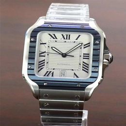 new watches luxury watch Square man 40mm 35mm Geneva Genuine Mechanical Movement Classic Mens Wristwatch ca01-4302c