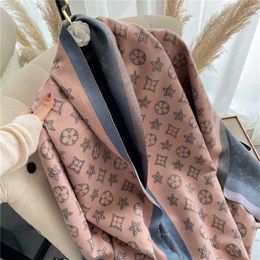 22% OFF scarf Autumn Winter Europe and America Cashmere Air-conditioned Room Double sided Warm Living Scarves Wholesale