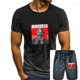 Men's T Shirts Oversized Nelson Mandela Impossible Until It's Done T-Shirts Mens XXS-4XL Short Sleeve Cotton Round Neck Tshirt