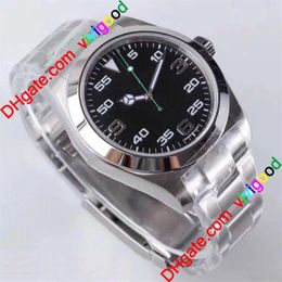 men watch AIRKING series 40MM sapphire mirror MASTER 116900 automatic mechanical movement high quality 316L stainless steel watchb278v