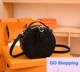 Designer Round Bag Cake Shoulder Crossbody Bags Nano Handbags Clutchs Women Phone Camera Purses Makeup Bag New