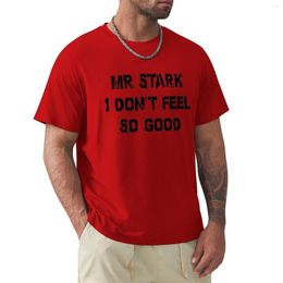 Men's Polos Mr Stark I Don't Feel So Good Infinity T-Shirt Quick-drying Oversized Slim Fit T Shirts For Men