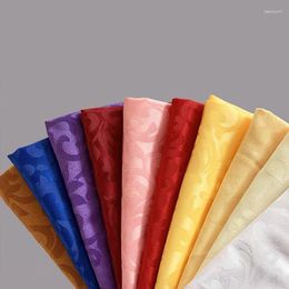 Table Napkin Wedding Breathable Environment Home Textile Decoration 1 Piece Cloth 48 48CM Handkerchief