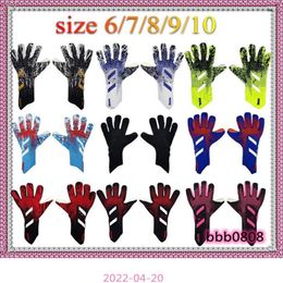 4MM Goalkeeper Gloves Finger Protection Professional Men Football Gloves Adults Kids Thicker Goalie Soccer glove328s243y
