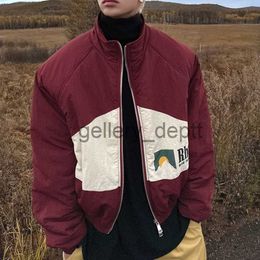 Men's JaCKets Good Quality Patchwork Moonlight Women Outwear Pill Zipper Streetwear Coats Sunset Fashion JaCKet Men J230912