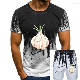 Men's T Shirts Garlic T-Shirt Garden Shirt Screen Printed Clothing Gift Foodie Unisex Men
