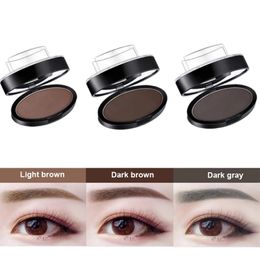 Eyebrow Enhancers Eyebrow Stamp Kit Makeup Waterproof Lasting Eyebrow Enhancers Powder Palette Beauty Adjustable Thrush Seal Mould Stencil Kit 230912