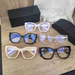 Sunglasses Designer Glasses frame can be matched with myopic lenses female face thin transparent make-up frame male ins wind myopic sunglasses 18WF Z6TJ