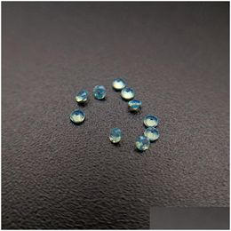 Loose Diamonds 208/3 High Temperature Resistance Nano Gems Facet Round 2.25-3.0Mm Light Chrysoprase Bluish Green Synthetic G Dhgarden Dhfpq