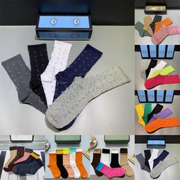 Designesr mens womens sock embroidery casual tiger autumn pure cotton sports knitted warm winter men letter fashion socks gift box2697