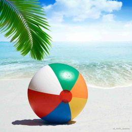 Sports Toys Colorful Inflatable 30cm Ball Balloons Swimming Play Party Water Game Balloons Beach Sport Ball Toys For kids R230912