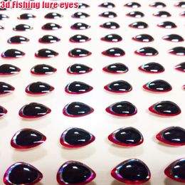 Baits Lures fishing lure eyes triangular shape three Colour 3d 4 size 6mm 7mm 8mm 9mm each lot 300lot 230912