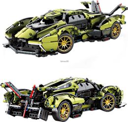 Model Building Kits building block set 114 scale MOC building block car model toy suitable for boys and adults aged 14 and above L230912